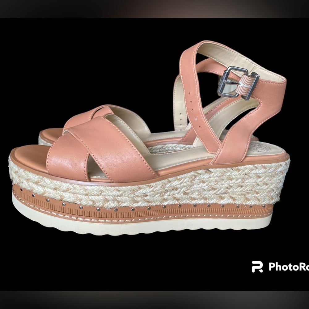 Vince Camuto platform wedge sandals
